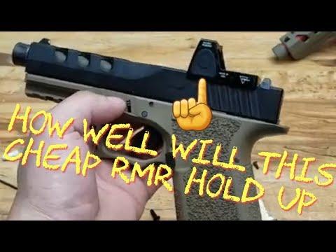 Fake RMR clone full reveiw will it hold up to a 9mm recoil Ebay RMR ...