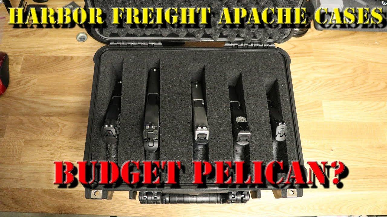 Harbor Freight Apache Cases Budget Pelican?