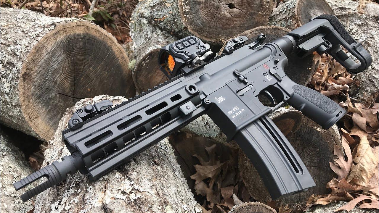 New Hk 416 22lr Pistol Rifle