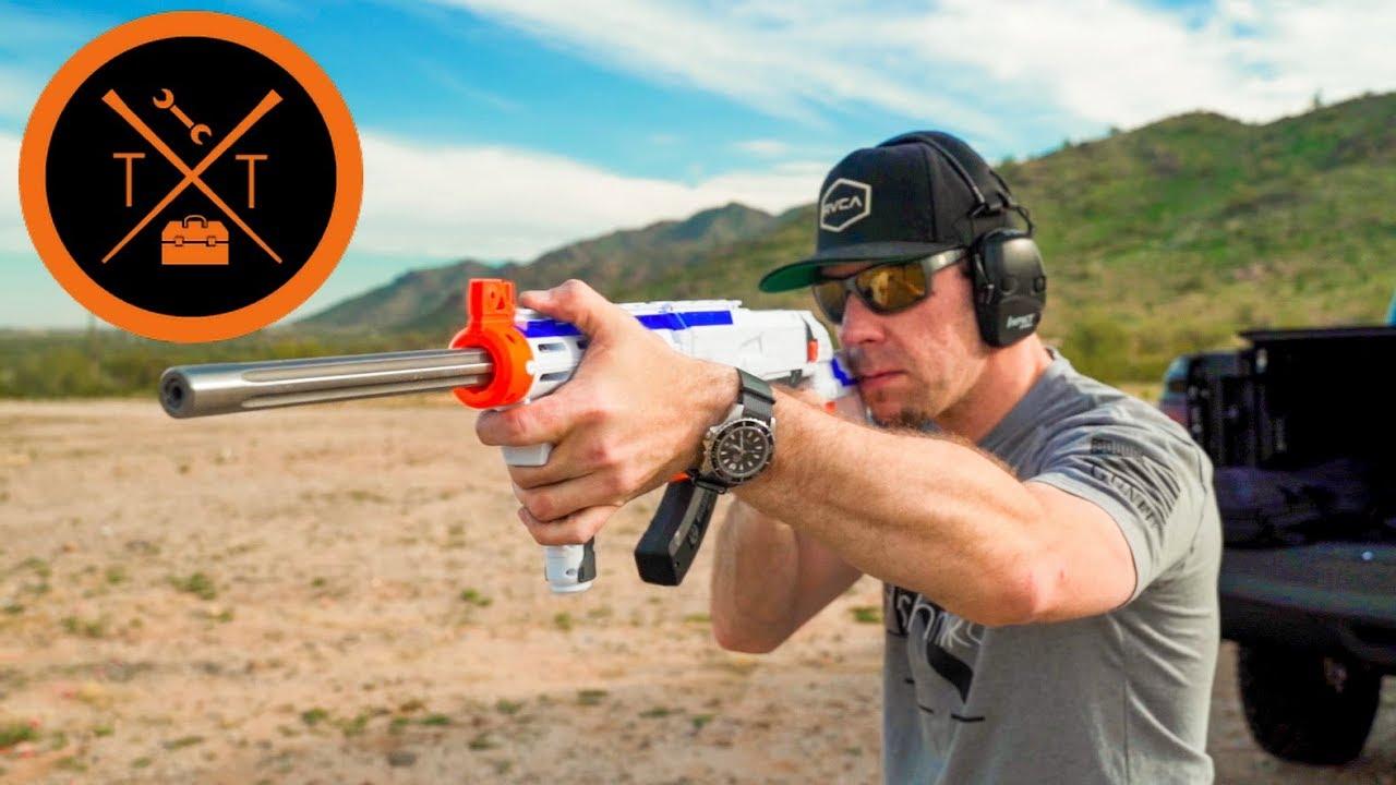 most bullets nerf gun