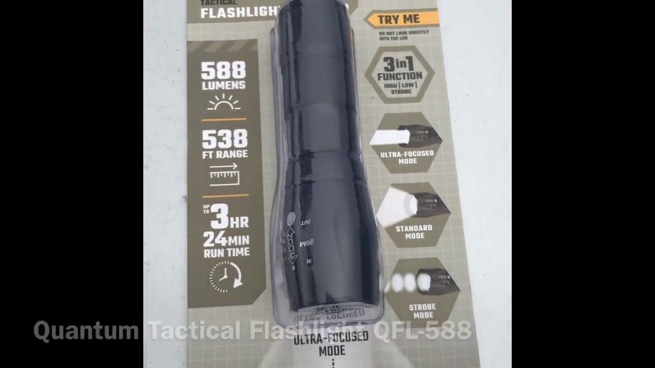 Quantum Tactical Flashlight 🔦 QFL588