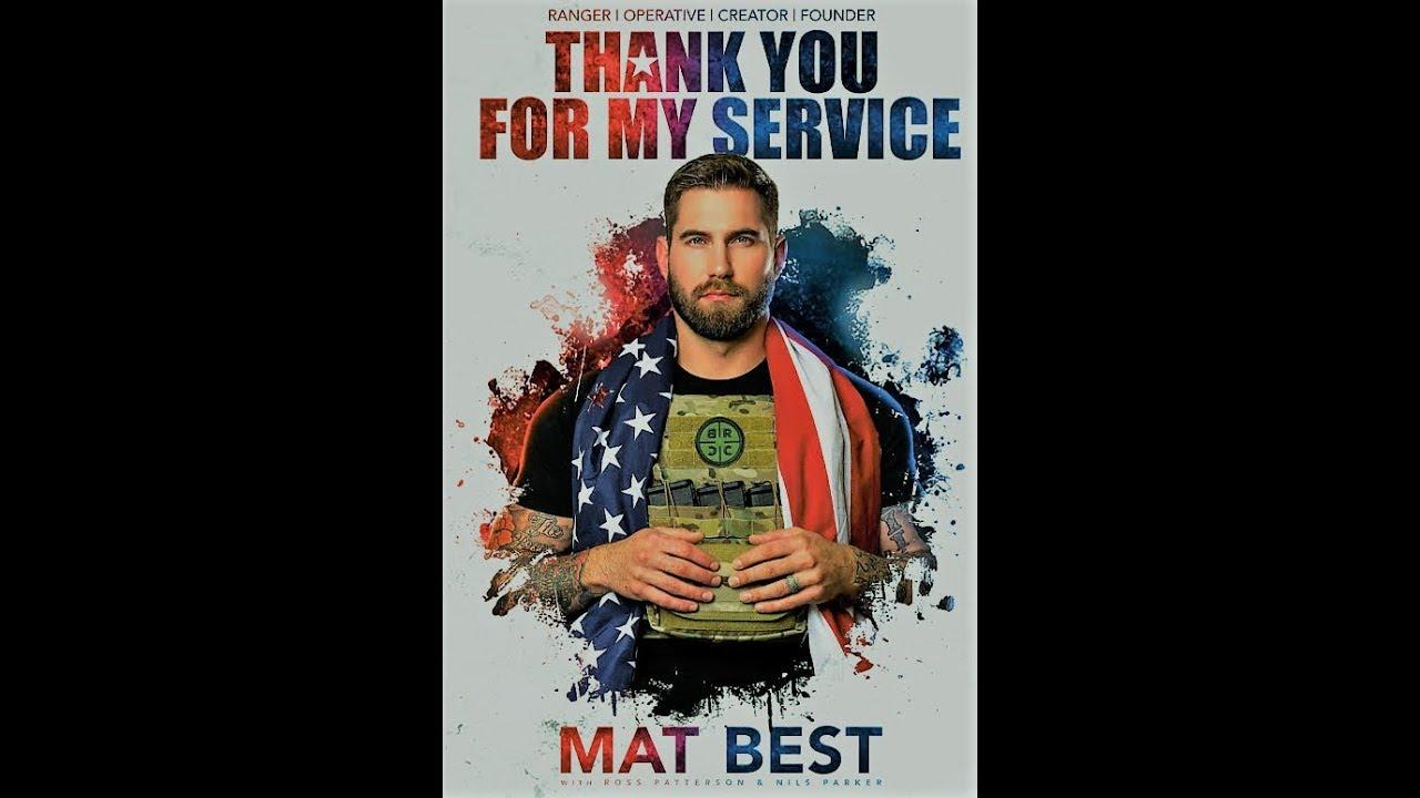 Mat Best Thank You for My Service Not Your Typical