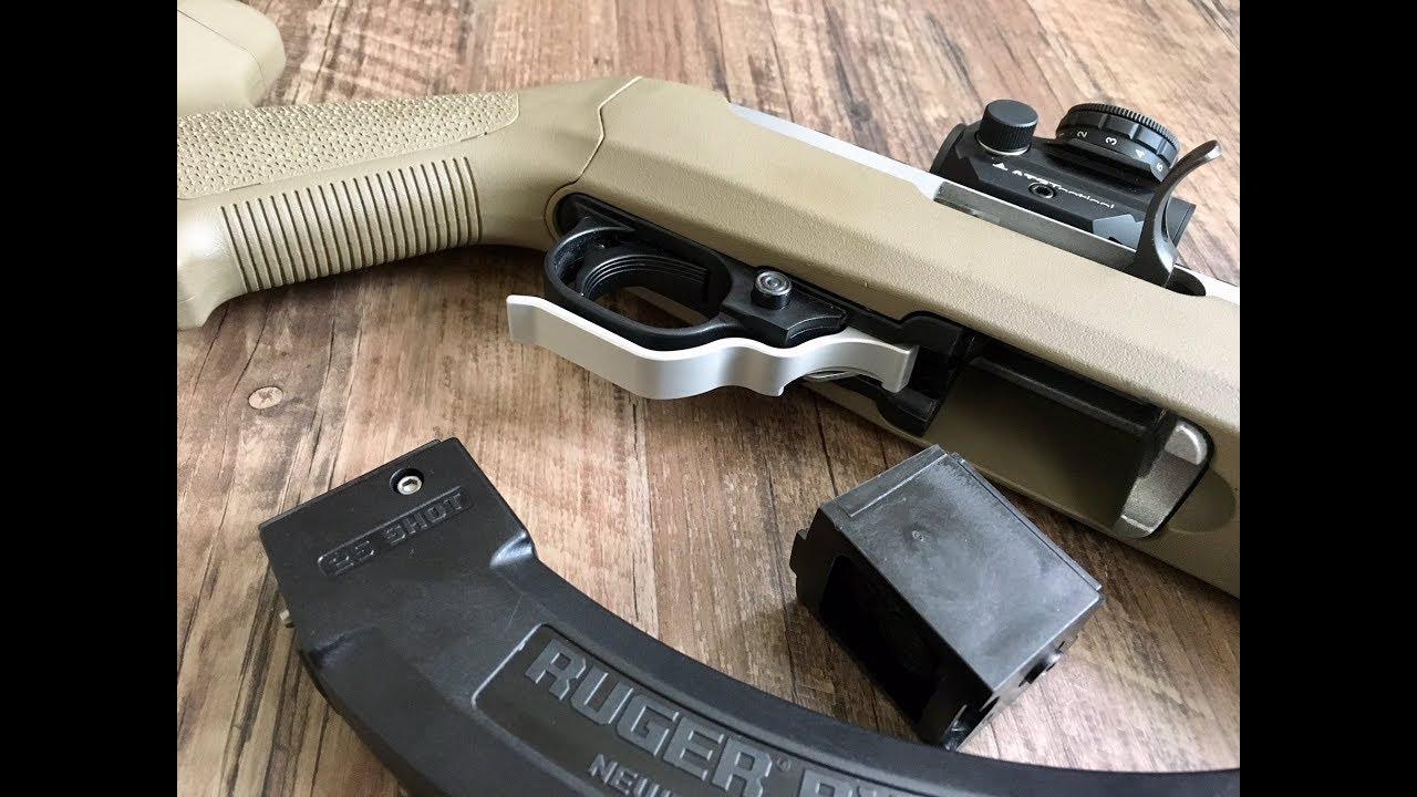 Ruger 10/22 Extended Magazine Release Review