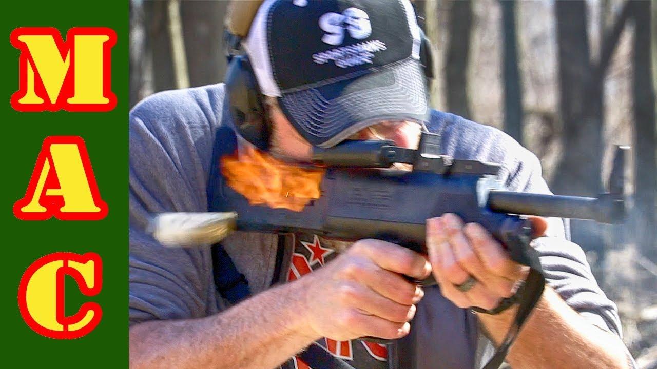 High Standard 10B bullpup 12ga semiauto shotgun.