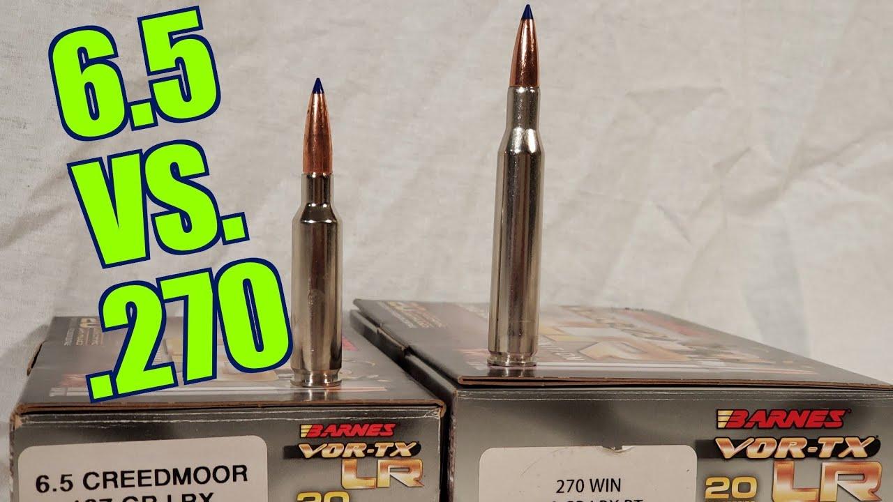 6.5 Prc Vs 270 Win Ballistics