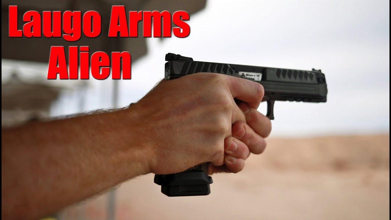 Laugo Arms Alien Pistol First Shots Shot Show 2020