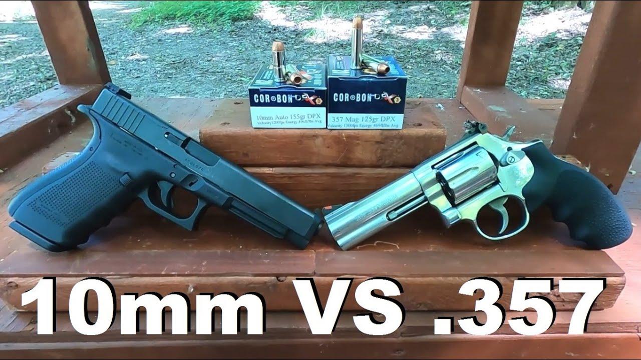 10mm Vs .357 Magnum Episode 1. Corbon Dpx