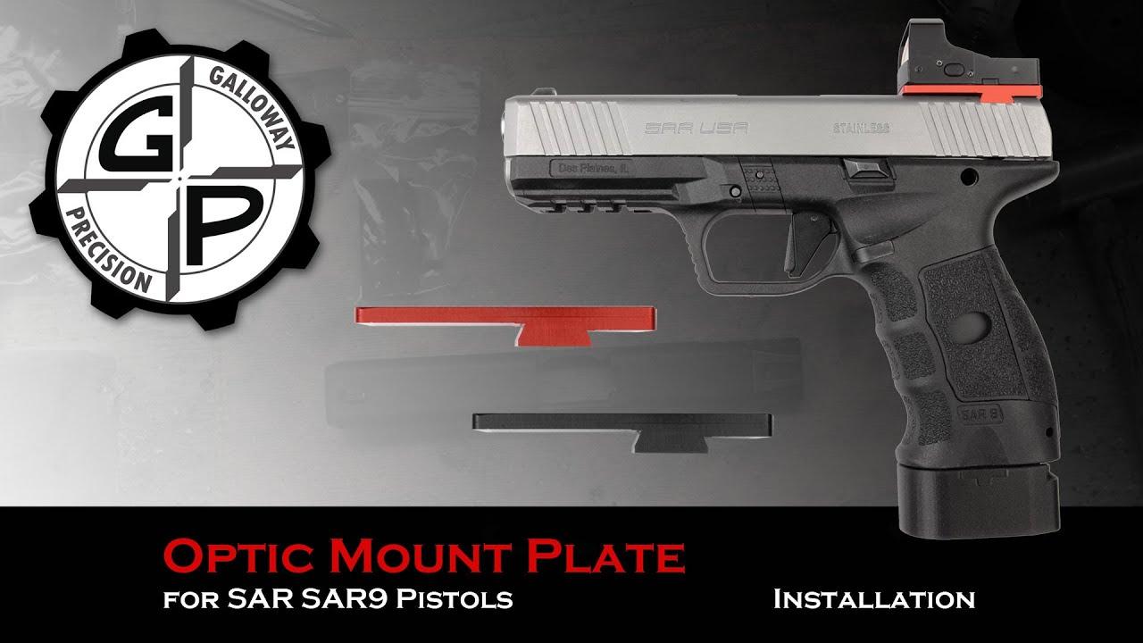 SARUSA SAR9 Optic Mount Plate