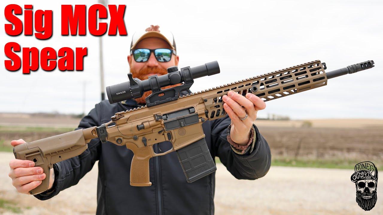 New Sig MCX Spear First Shots: The Army's New Rifle