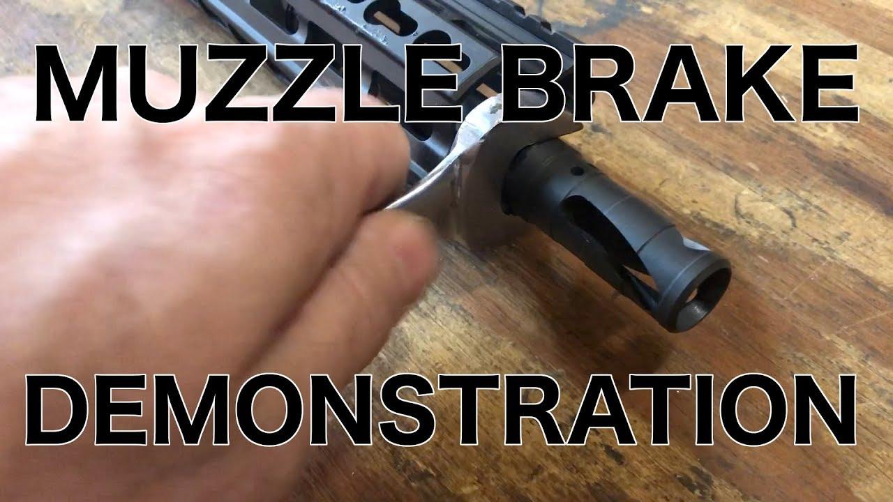 flash hider vs muzzle brake for defensive use