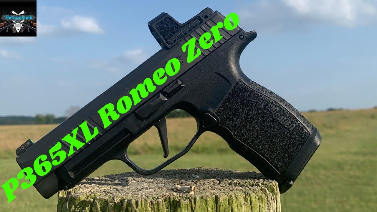sig p365 xl romeo zero install