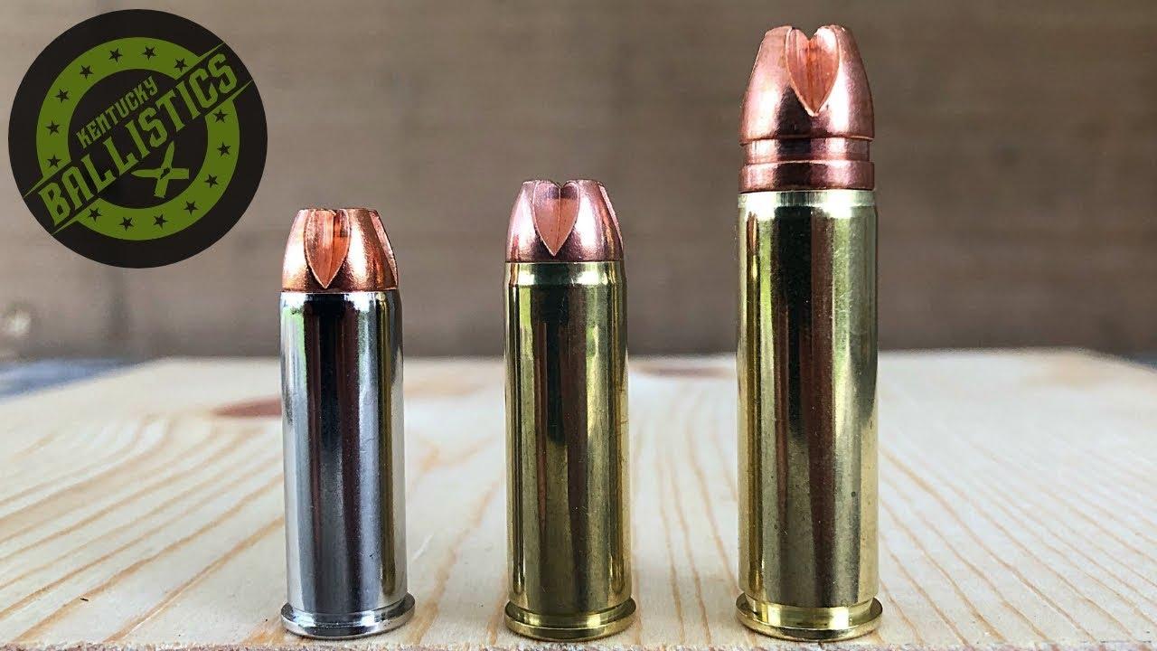 44 Magnum vs 454 Casull vs 500 S&W Magnum vs Pine Boards (Xtreme Penetr...