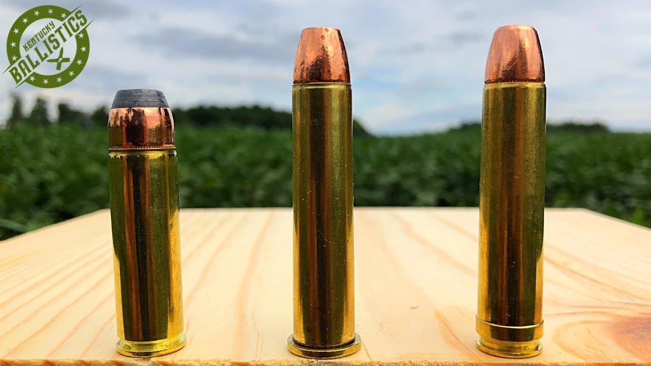 Today on Kentucky Ballistics we have 500 S&W Magnum vs 45-70 vs 450 Mar...
