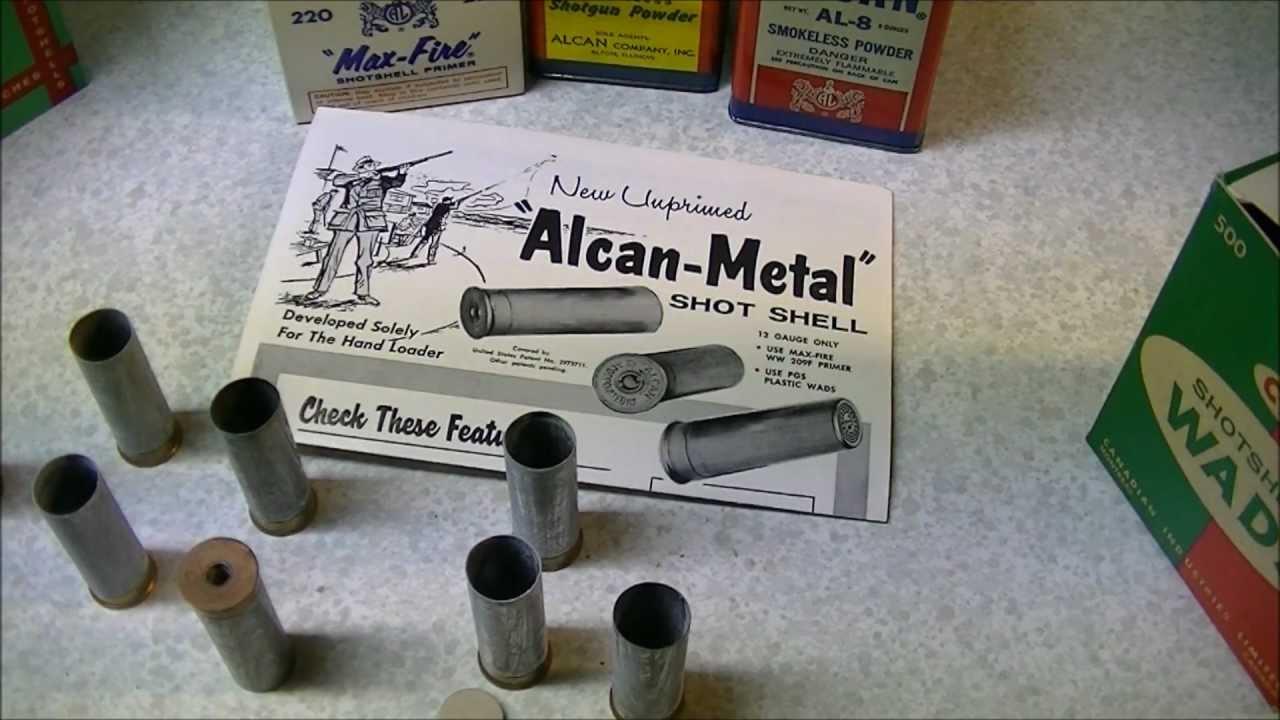 Alcan Metal 12 Gauge Shotshells.